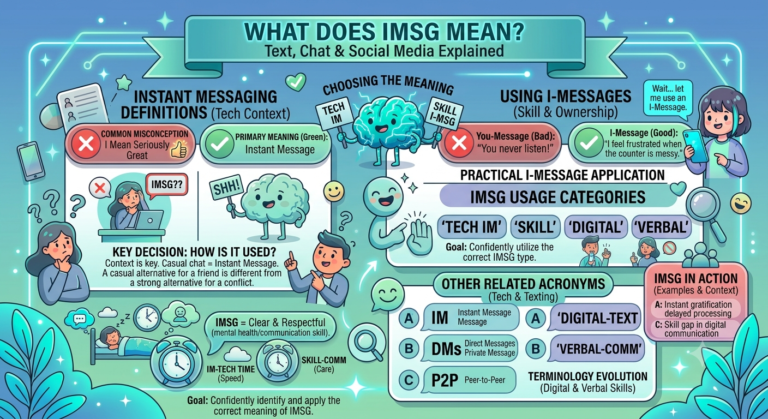 What Does IMSG Mean? Text, Chat & Social Media Explained